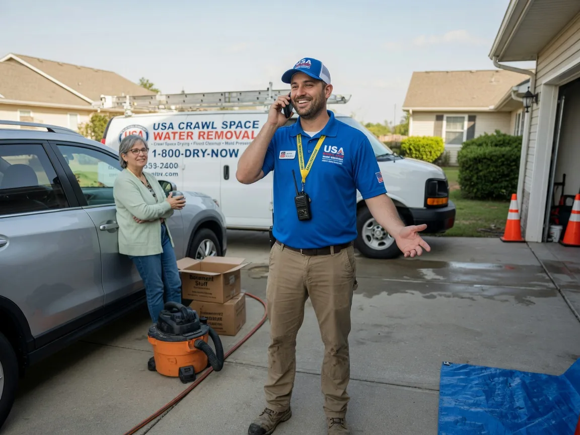 Crawl Space Water Removal Yermo, CA FAQs